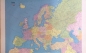 Schreibunterlage halbrund,62x41 schwarz - rauch + Europakarte