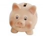 Spardose, Sparschwein Keramik 7,5x6,4cm mit Spruch (H.Birthday)