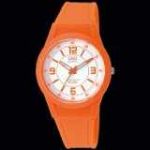 Armbanduhr Silikon- Fashion, orange,10 Bar wasserfest
