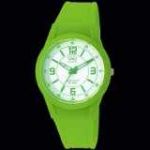 Armbanduhr Silikon- Fashion grün/10 Bar wasserfest