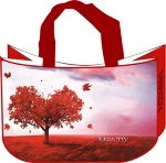 MONDY BAGS "LIEBESBAUM" Nachhaltige Tasche Geschenktasche Zusatztasche