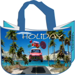 MONDY BAGS "Holiday" Nachhaltige Tasche Geschenktasche Zusatztasche