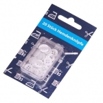 Hemdenknöpfe 20er Pack- weiß