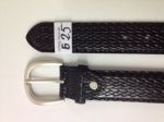 Gürtel G25, Leder schwarz, ca4cm breit