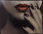 Poster "Red Lips and Nails" 95BL 40x50 cm