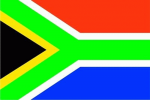 Südafrika Flagge 90x150cm --OHNE ÖSEN---