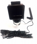 Solarleuchte LED-Lichterkette 50er- kalt weiß-