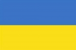 Ukraine Flagge 90x150cm mit Ösen