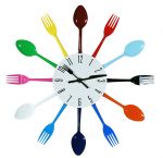 Wanduhr - Besteck A